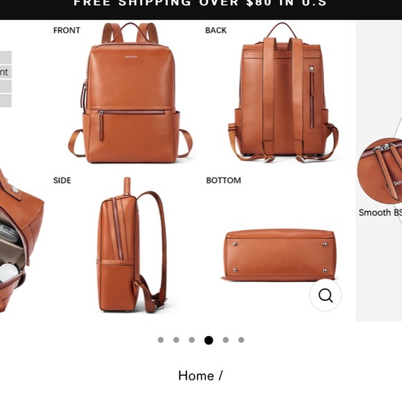 Bostanten Baish backpack vintage — Eternity - Picture 5 of 8